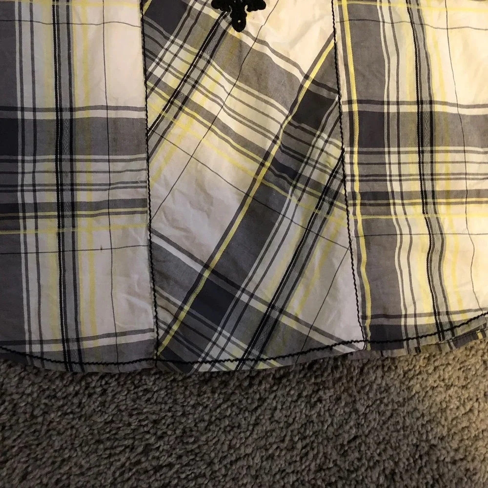 Buckle Black Label Men's - Size Large - Plaid - Long Sleeve Snap Button - Shirt